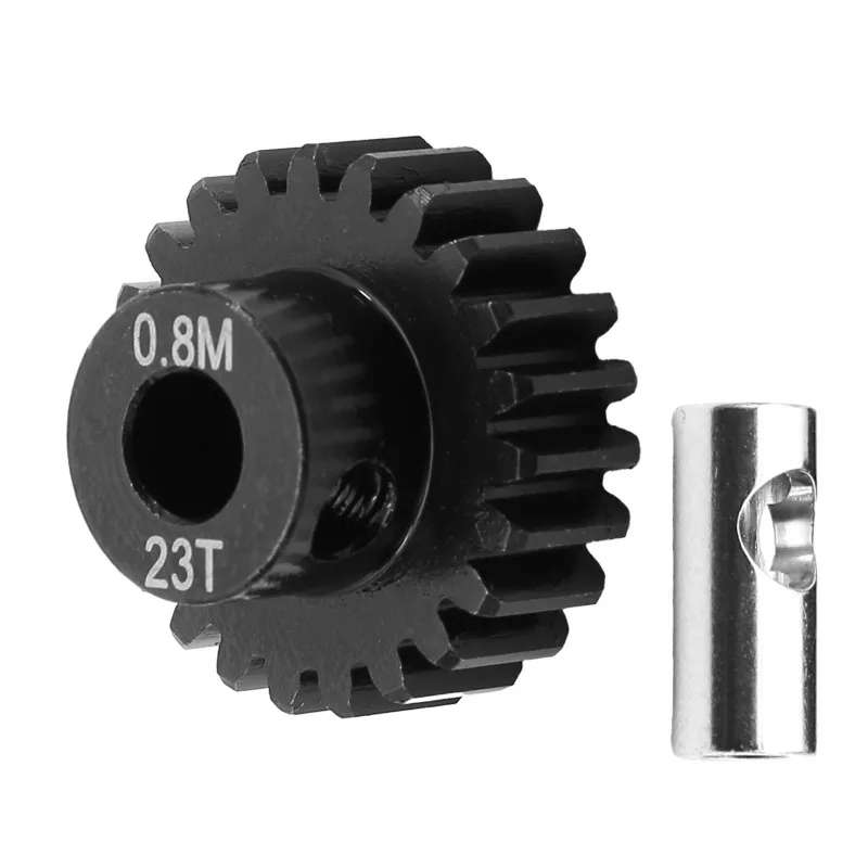 M0,8 gehärteter Stahl 45er # Stirnrad 5 mm Bohrung – für 1/10 RC Monster Truck Crawler Upgrade-Teil – Detail 21