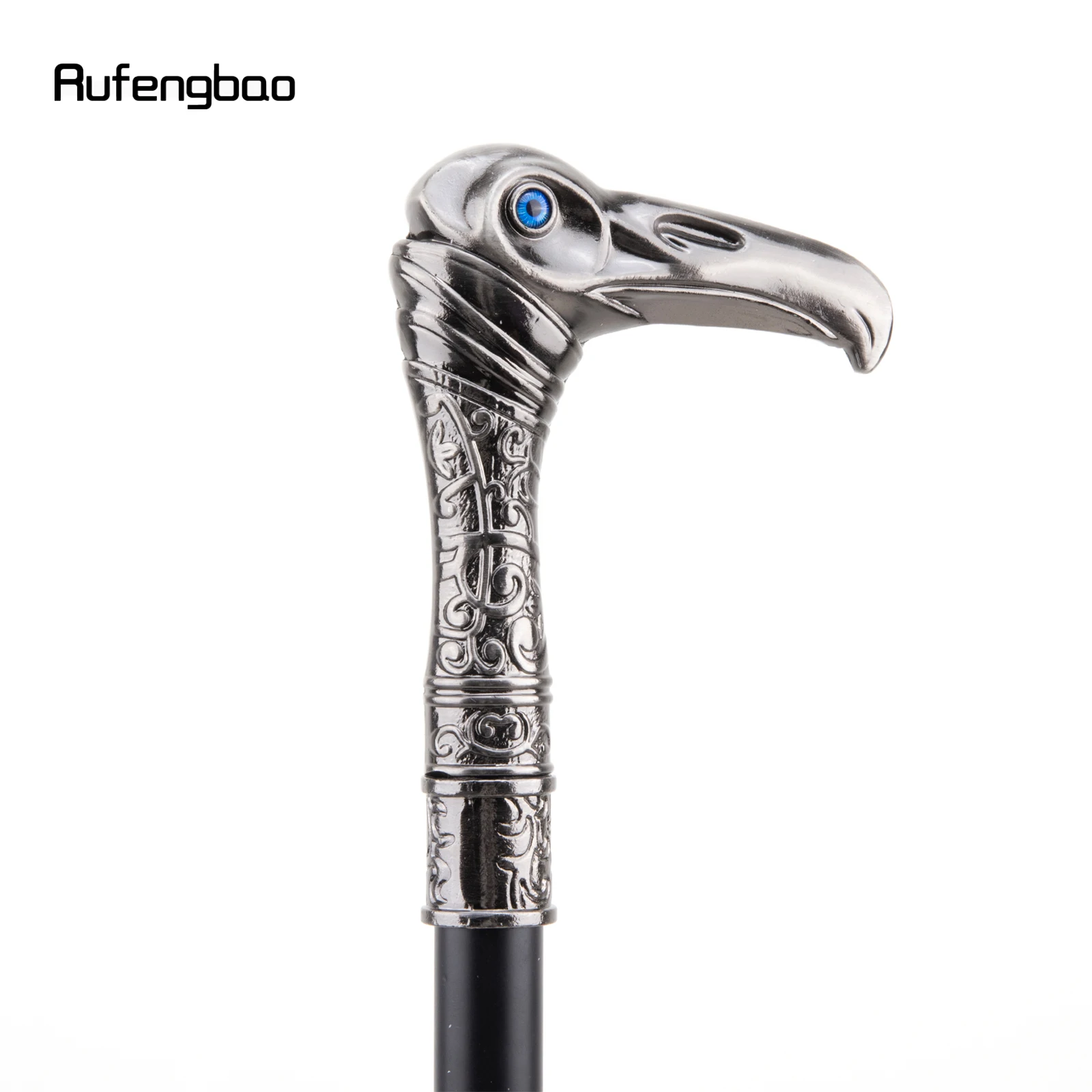 Eagle Head Luxury Walking Stick Decorative Walking Cane Elegant Fashion Cane Cosplay Alloy Crosier Vintage Walking Stick 93cm