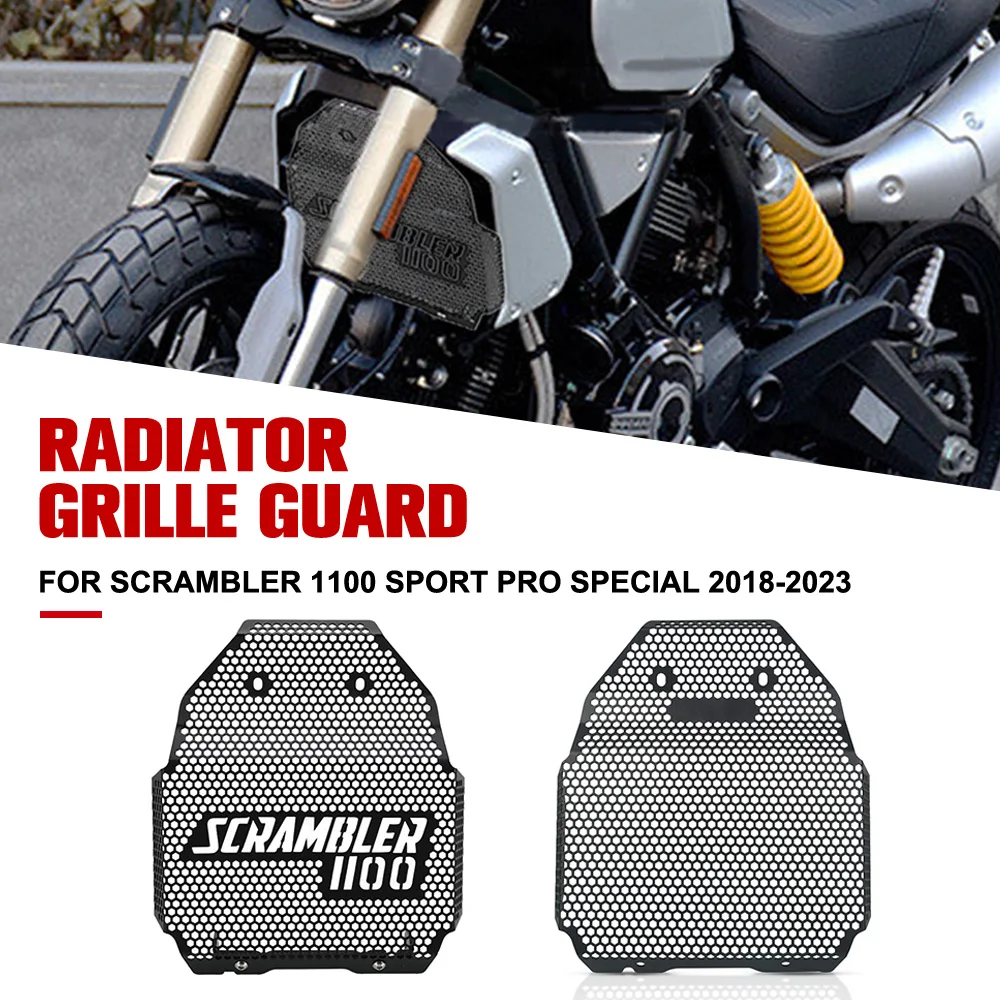 

For Ducati Scrambler 1100 Sport Pro Special 2018 2019-2023 Radiator Grill Guard Cover Protection Part Motorcycle Accessories