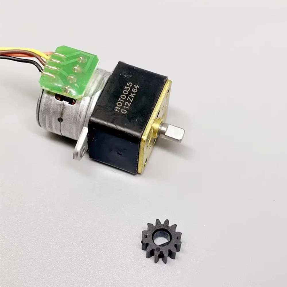 HOTO035 Micro 15MM 2 fases 4 fios Motor redutor de passo DC 5V Motor de passo de engrenagem de metal com engrenagens de plástico 12T para lente de câmera