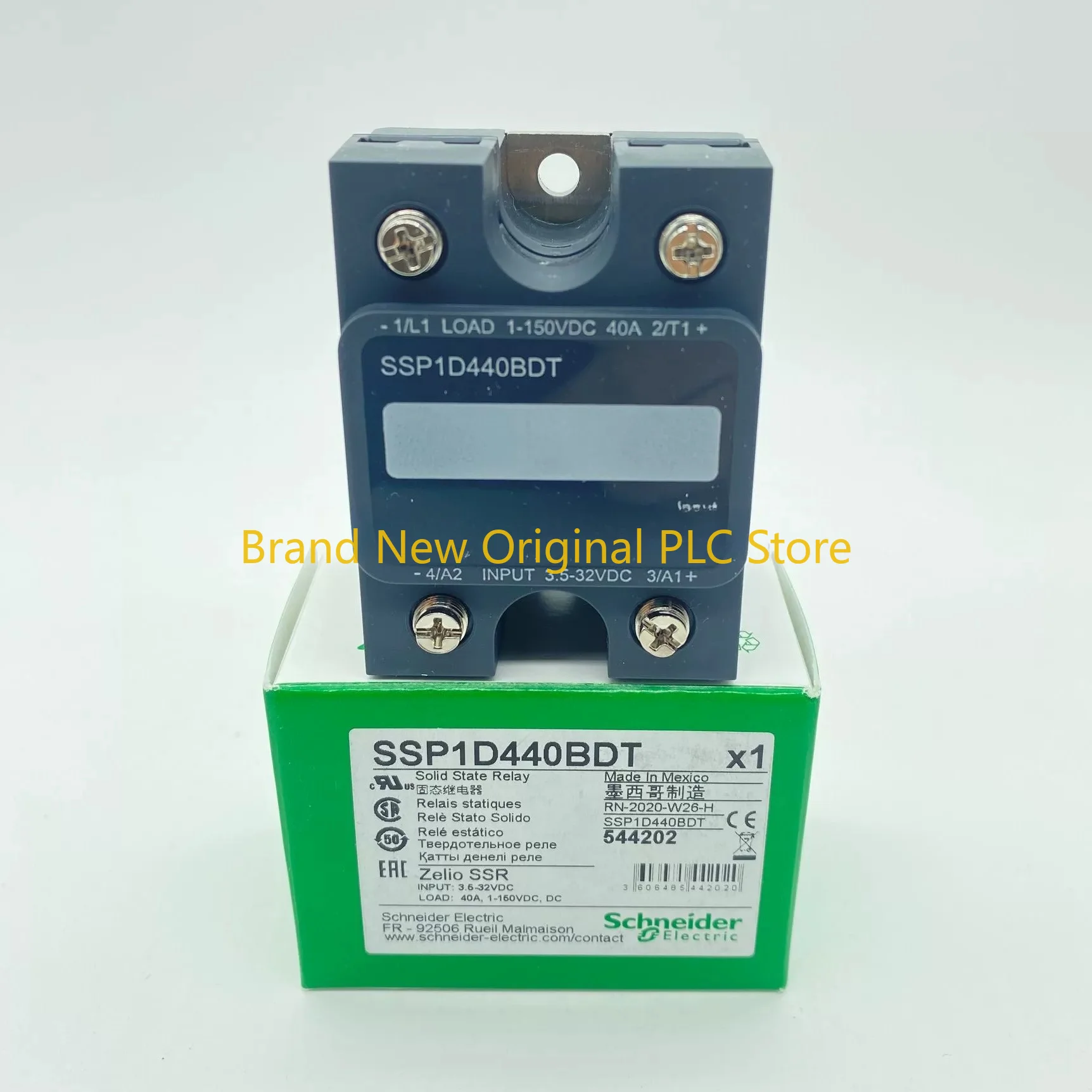 

SSP1D440BDT Single Phase Panel Solid State 1-150VDC Control Voltage 3.5-32 VDC