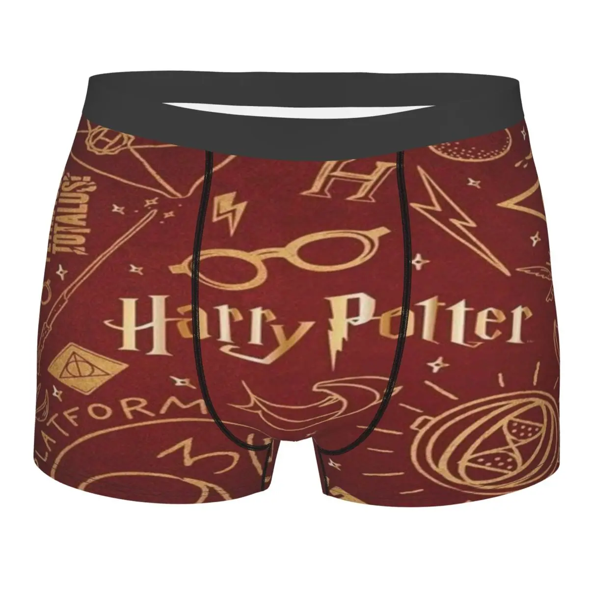 

Custom H-Harrys Movie Boxer Shorts For Men 3D Print Underwear Panties Briefs Stretch Underpants
