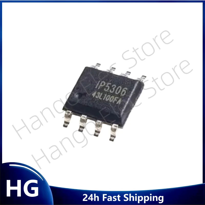 10Pcs/IP5303 IP5306 IP5305 IP2312 IP3005A IP6505 IP6505T IP9315 IP5303T IP5305T IP3005A SOP-8