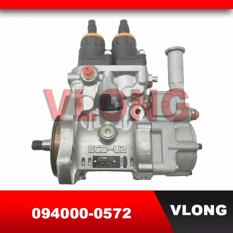 HP0 High Pressure Fuel Pump For Komatsu PC400-8 PC350-8 Excavator SA6D125 6D125-5 6D125E-5 6251-71-1122 6251-71-1123 094000-0572