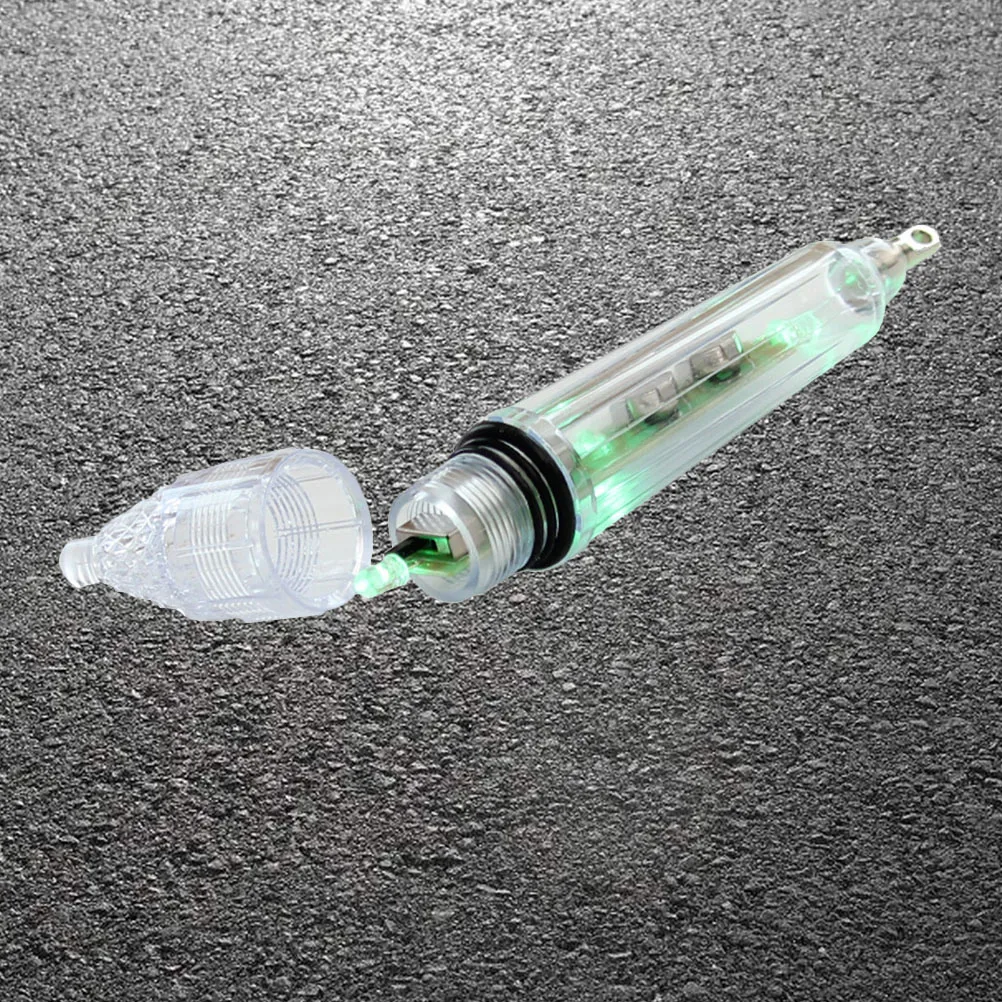 

17cm 45g LED Deep Drop Fishing Underwater Squid Fish Lure Light Large Green LED Underwater Night Fishing Light