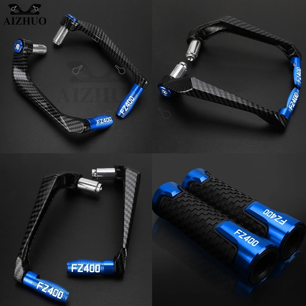 

For YAMAHA FZ400 FZ 400 1986-1988 1987 Motorcycle 7/8" 22MM Handlebar Grips Guard Brake Clutch Levers Handle Bar Guard Protector
