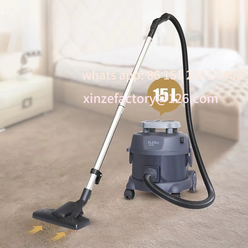 Customizable Carpet cleaning Vacuum machinery 15 liters capacity Silent electric dry vacuum cleaner Household dust cleaning