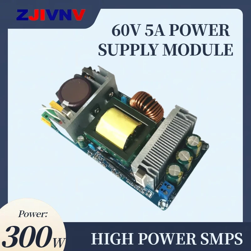 60V 5A 300W Open Frame Power Supply Module Input voltage 90-260vac switching power supply module AC-DC ndustrial bare board