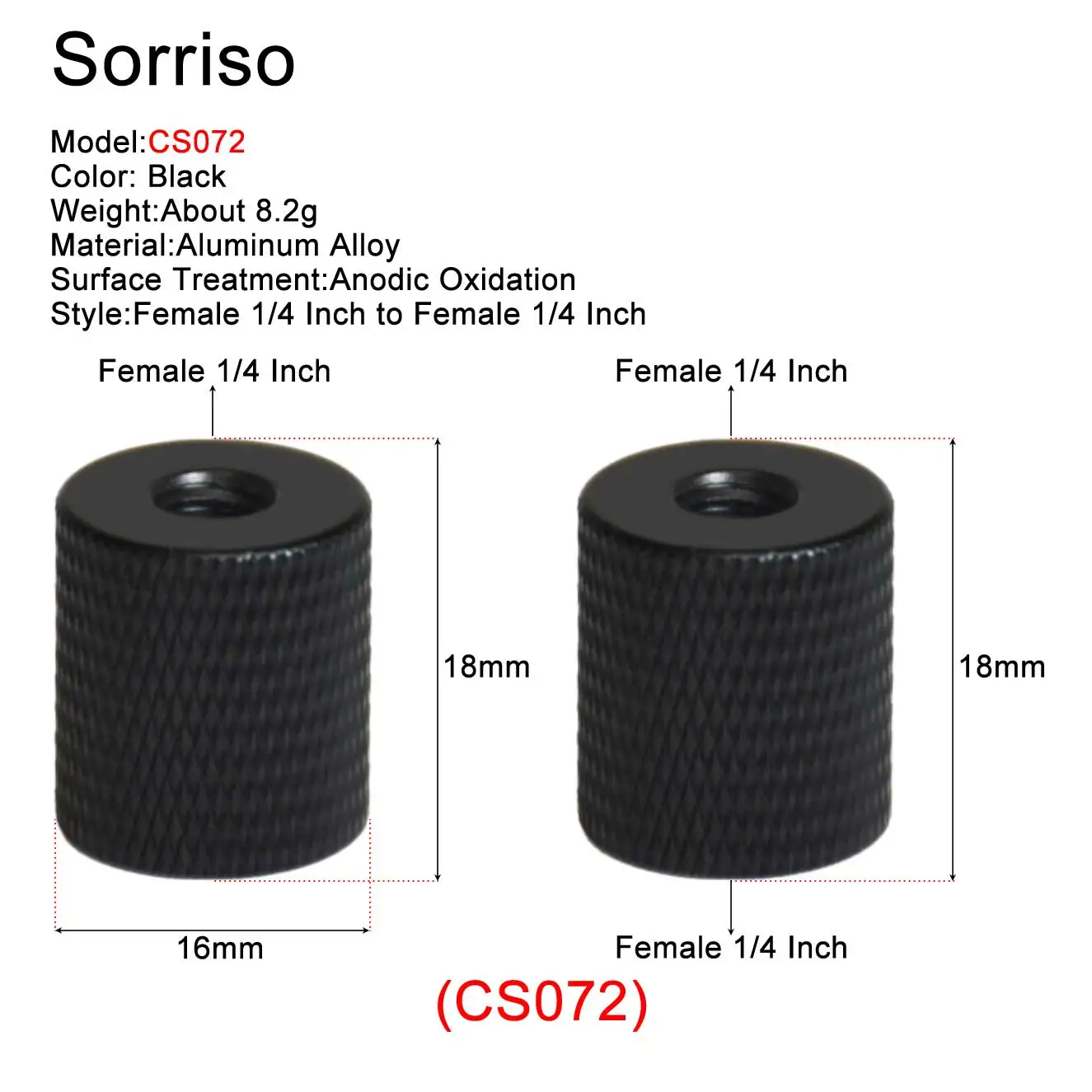 나사 암 1/4 인치 ~ 1/4 "3/8" M4 M5 M6 M8 M10 마운트 어댑터 카메라 DSLR 라이브 플래시 삼각대, 몬포드 브래킷 라이트 스탠드