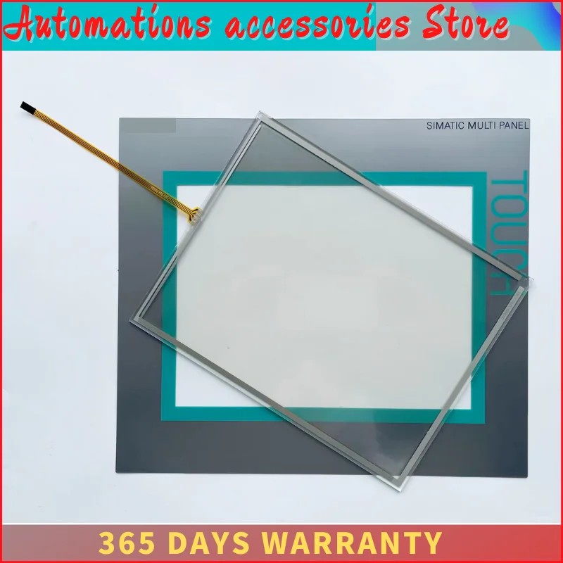for AMT98598 9859800C 1071.0021 Touch Screen Panel Glass Digitizer A5E02351639 Touchpad with Overlay Protective Film