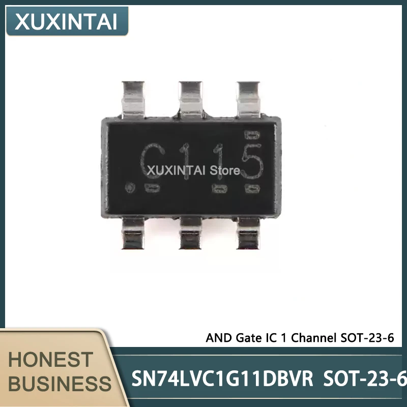 20Pcs/Lot  New Original  SN74LVC1G11DBVR  SN74LVC1G11 AND Gate IC 1 Channel SOT-23-6