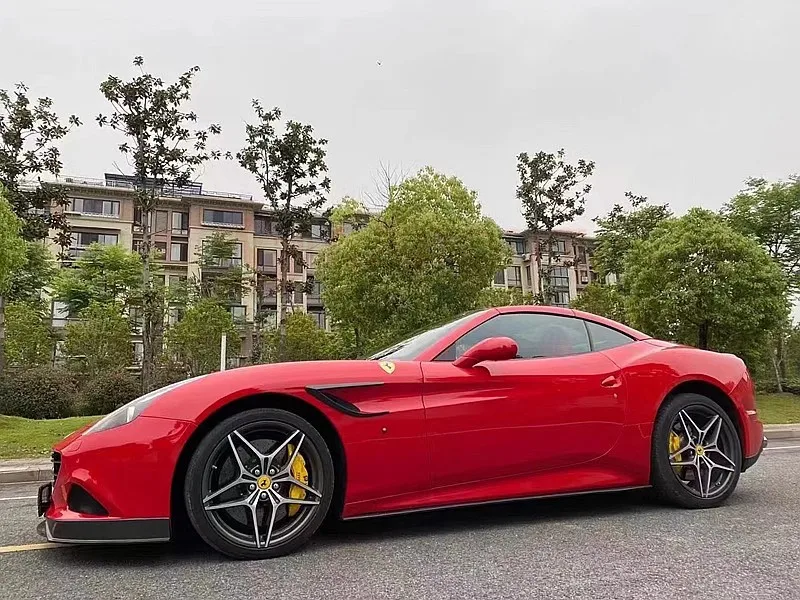 Tablero de extensión de falda de parachoques lateral de coche de fibra de carbono para automóvil para 2015 California