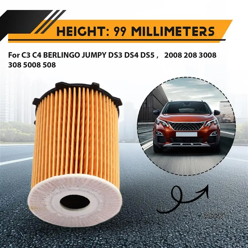 Filtre à huile 1610693780, 10 pièces, pour moteur Diesel CITROEN C3 C4 BERLINGO JUMPY DS3 DS4 DS5 2008 208 3008 308 5008