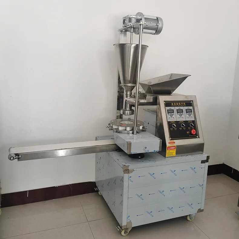 Sanying Automatic Single Hopper Chinese Momo Baozi Making Machine/Steamed Stuffing Bun Maker