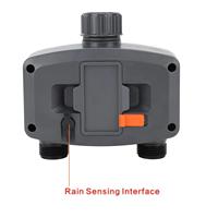2 Outlet Hose Watering Timer 2 Garden Sprinkler Timer with Irrigation Automatic Timer Zone for Sensor Controller Hose Rain Water