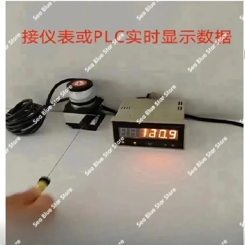 Pull rope displacement sensor Linear ranging Pull wire encoder Electronic ruler pulse, analog 0-10V4-20MA