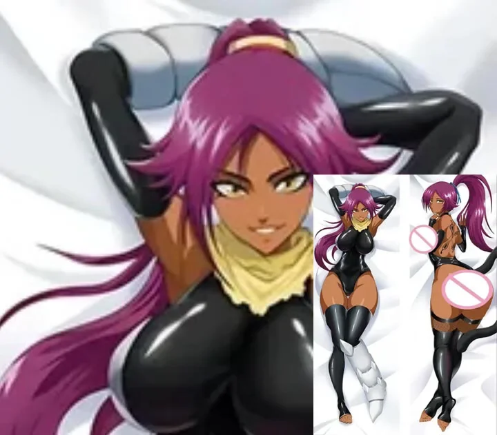 

Dakimakura Musky Yoruichi Futa аниме наволочка для тела двусторонний принт наволочка в натуральную величину подарки