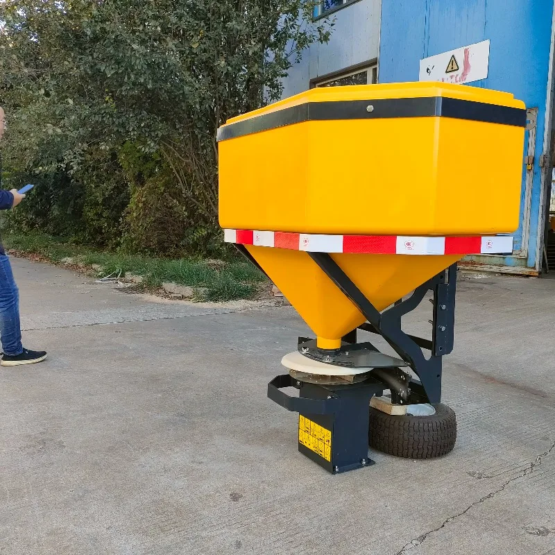 Road Deicing Salt Spreader Truck Vehicle Mounted Tailgate Spreader For Ice Melt Sand And Salt