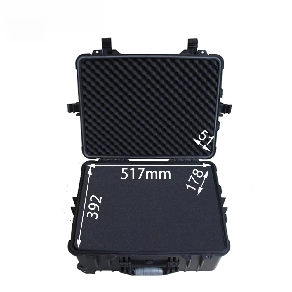 Hard-shell EVA toolbox with wheels (for storage), 560 × 455 × 265 mm
