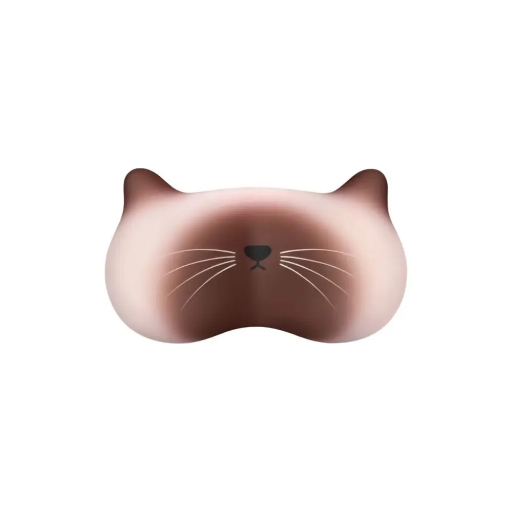 New Cute Cat Silicone Wrist Rest Pad Ergonomic Soft Cushion Ergonomic Mouse Pad Non-Slip Base Full Protection Wrist Support Home