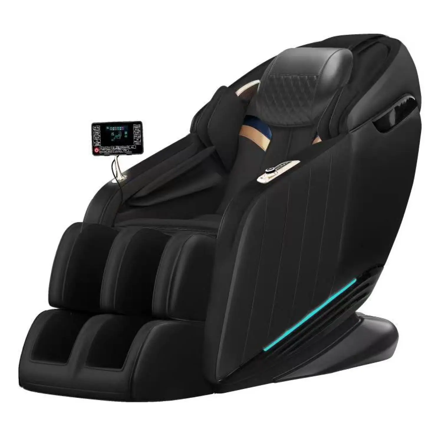 

luxury 3d massage chair super long sl track private design with intelligence ai voice control