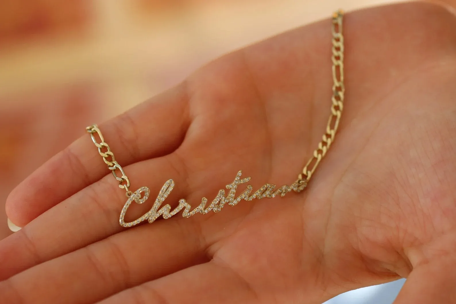 

Gold Plated Custom Diamond Name Anklet Personalized Pave Anklet for Women Custom Ankle Bracelet Gift for Her Valentines Day Gift