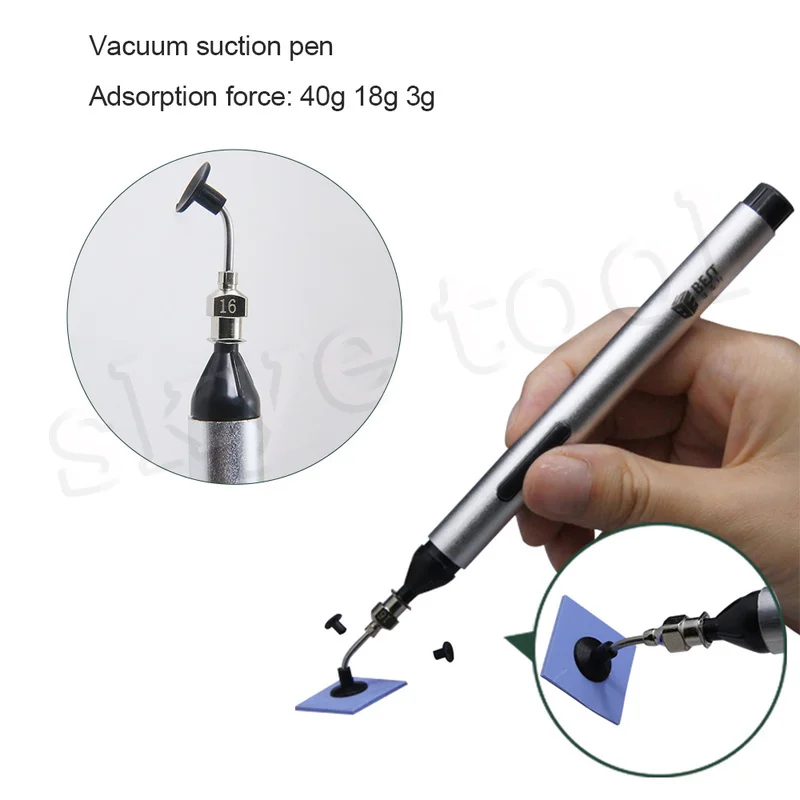 1Pcs Mini Vacuum Sucking Pen BST-939 Vacuum Suction Pen Tools Header Vacuum Suction Alternative Tweezers Pick Up Tools Repair