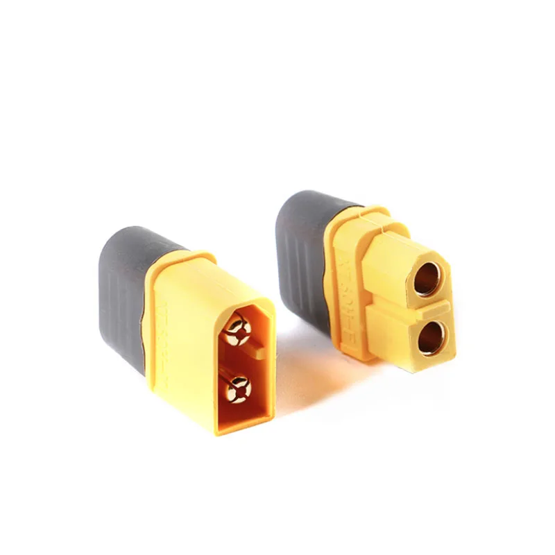 XT60 Cable Connector Male Female XT60H Plug with Sheath Cover 14AWG 12AWG Silicon Wire for RC Lipo Battery FPV Drone