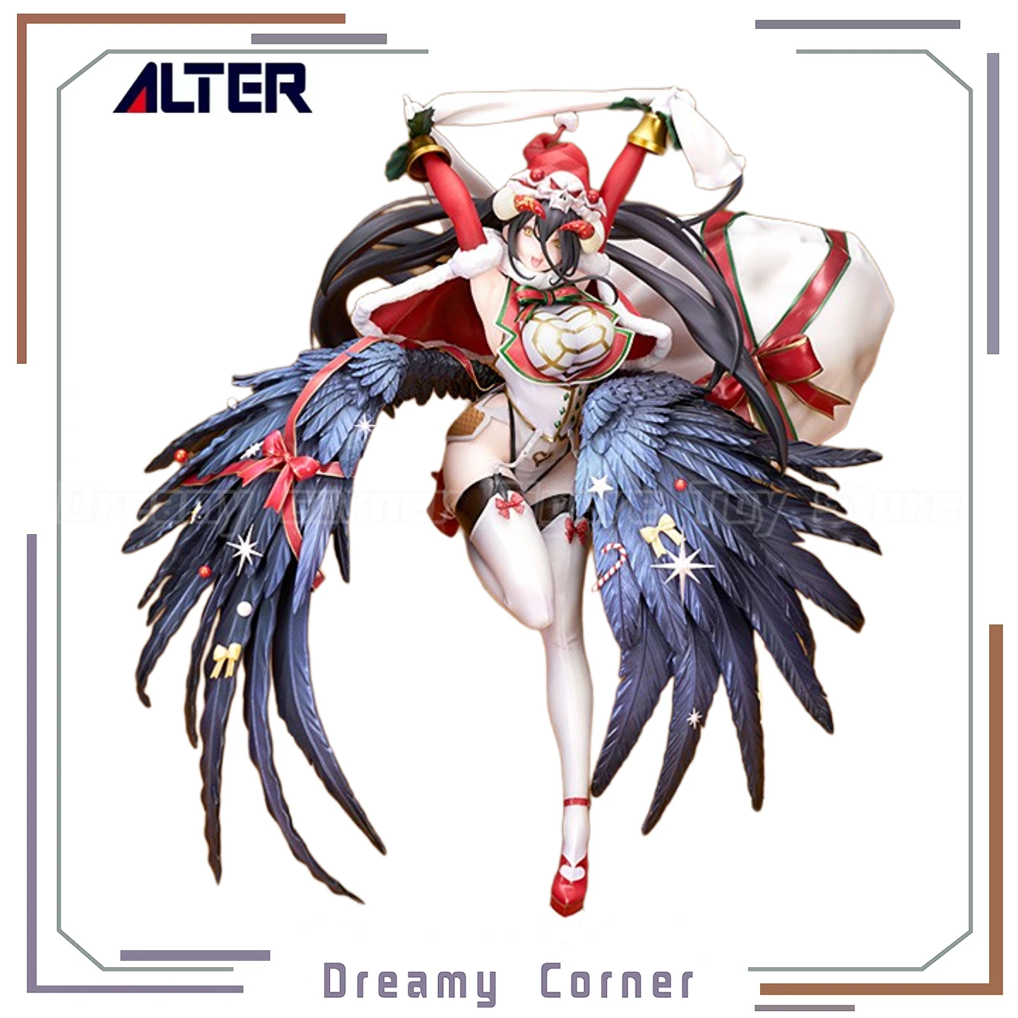 

【In Stock】Original Alter OVERLORD MASS FOR THE DEAD Albedo 1/8 Scale Figure Toys Model Ornaments Collection