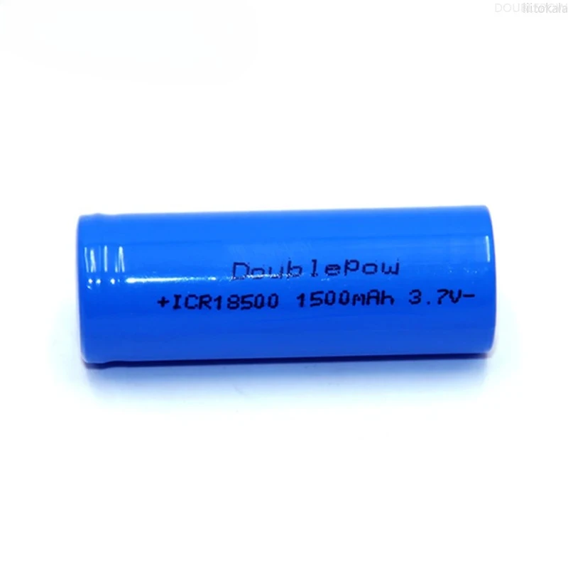 1-10PCS 18500 1500mAh 3.7 V Rechargeable Battery Recarregavel Lithium Ion Battery for Electric Toy Speakers Torches LED Light