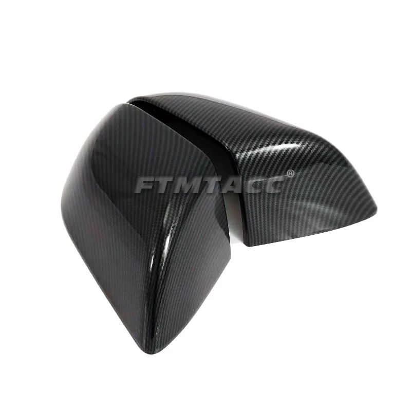 Side Mirror Cover for Tesla Model X Y Accessories  ABS Carbon Fiber Pattern Rearview Mirror Cover for Tesla Model 3 Model S