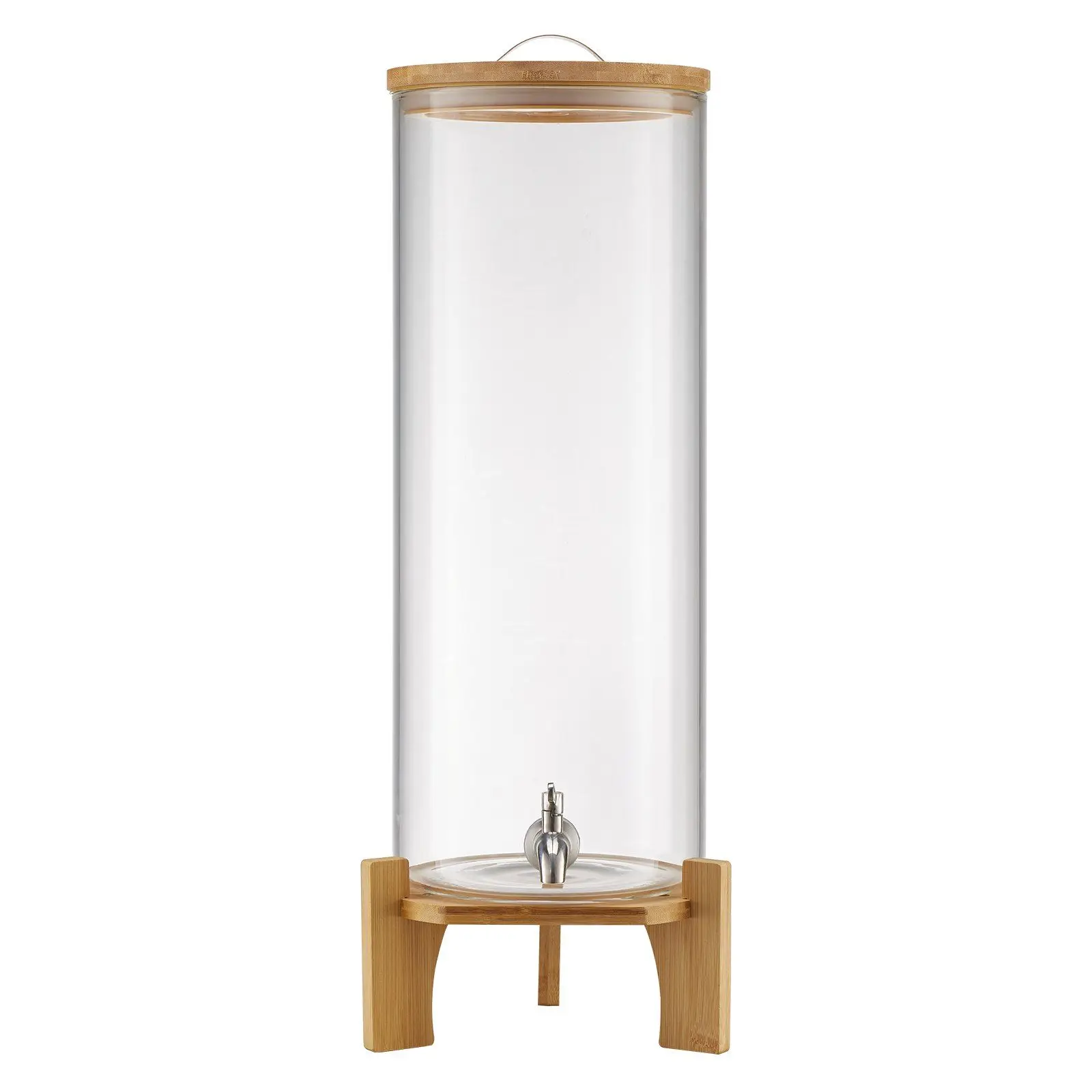 

Drink Dispenser 3.5 Gal Beverage Dispenser for Parties Glass with Stand