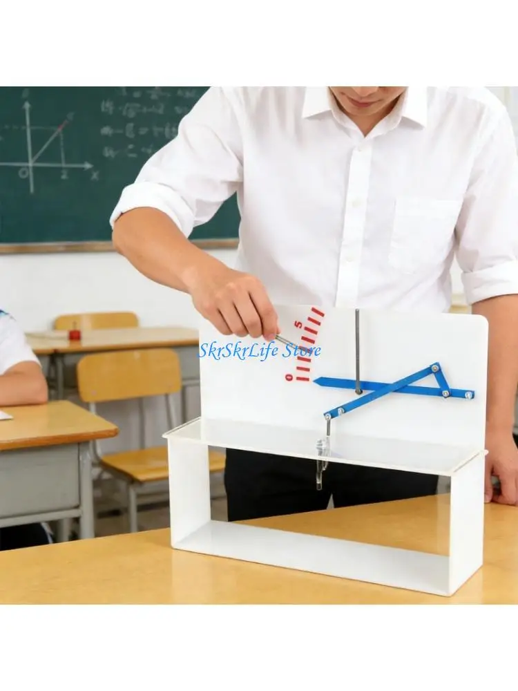 E65E Physics Teaching Aid Metal Plastic Optical Lever Deformation Demonstrator For Classroom Experiment Science Laboratory