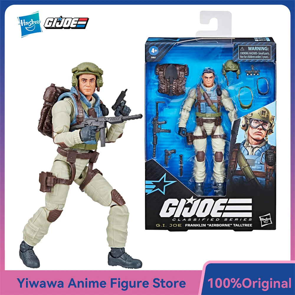 

[In-Stock] Hasbro G.I. Joe Classified Series #115, Franklin Airborne Talltree 15cm Collectible Action Model Figure Toys