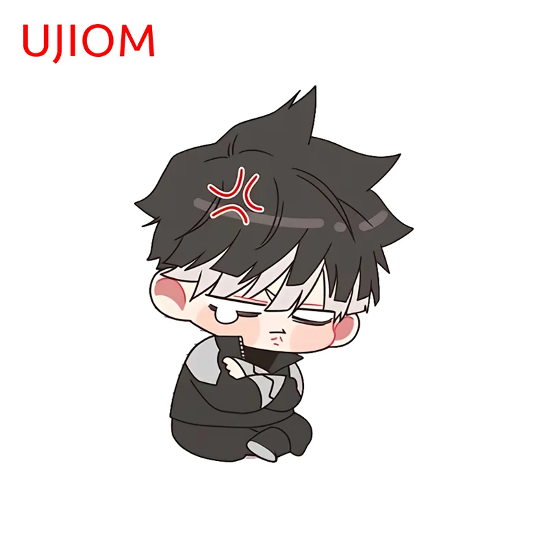 UJIOM Minami Koto‌ Wall Sticker Enchanting Sitting Posture Scratch Proof Vinyl Graphic Decal Suitable For Wardrobe Decor