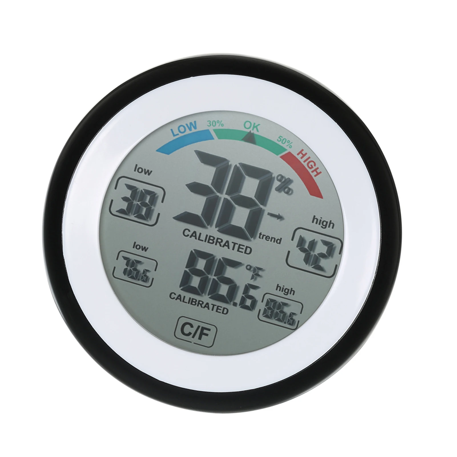 Temperature Humidity Trend °C/°F Digital Thermometer Hygrometer Temperature Humidity Meter Max Min Value Trend Display