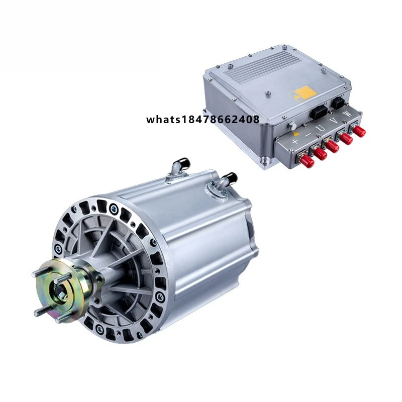 High Quality New 15-250KW  Magnet Synchronous Motor Conversion Kit Automotive Motor Controller Drive System 380V Liquid