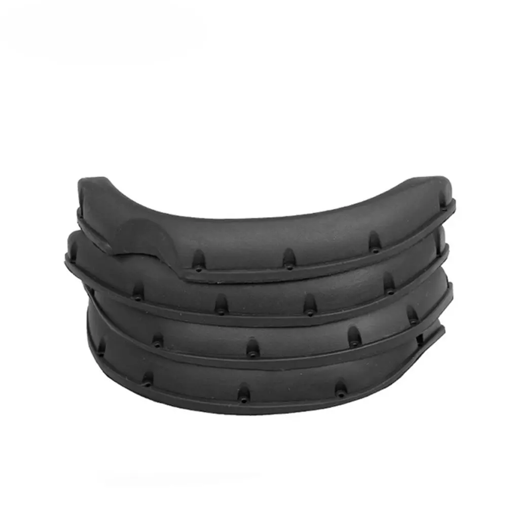 

4Pcs Wheel Eyebrow for Rc Car 1:10 Scale Rubber Flares Body Upgrade Kit Black Fits Crawler Trucks Offroad Waterproof Mud