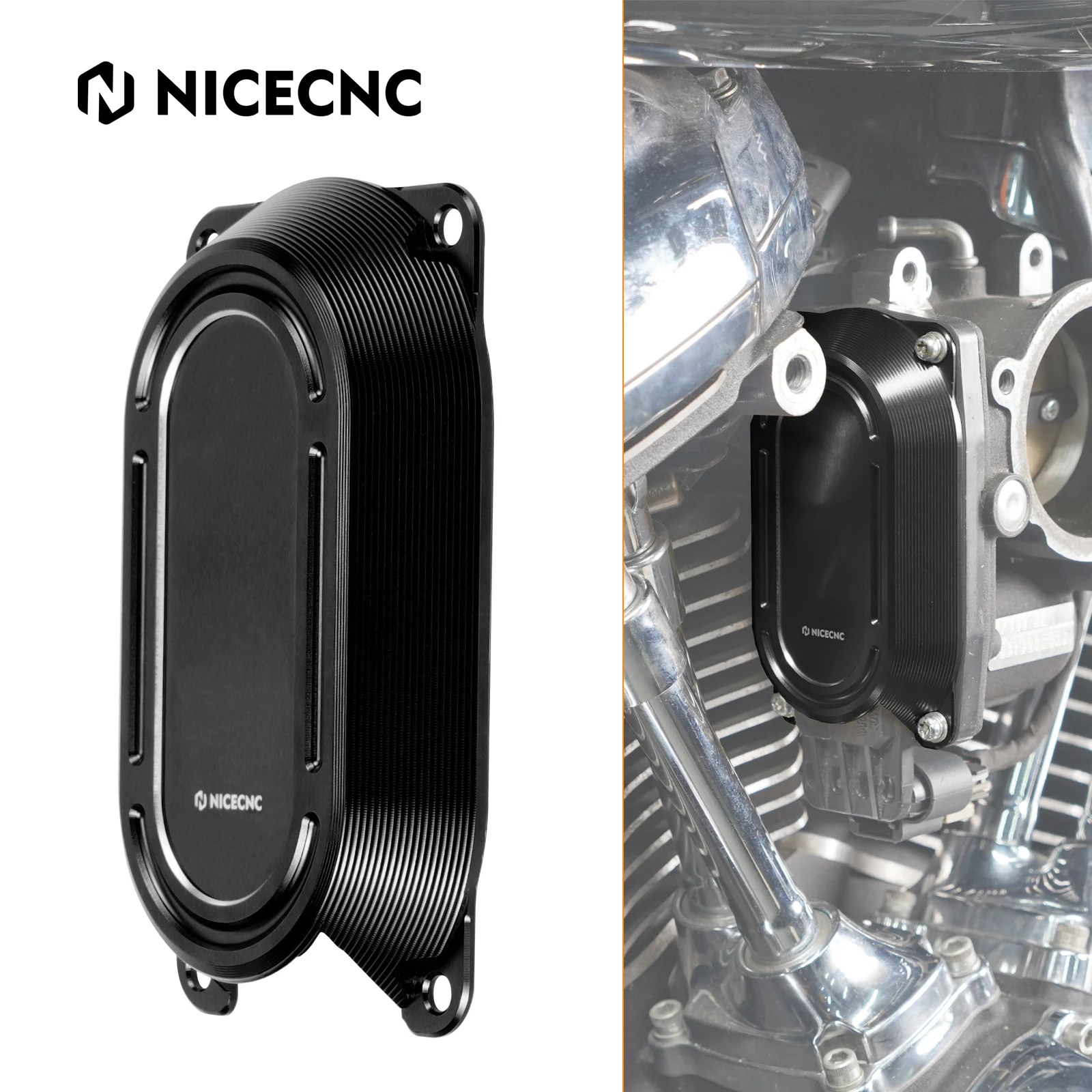 

Motorcycle Throttle Body Guard Cover Heat Shield for Harley Road King Special FLHRXS Ultra Limited FLHTK Tri Glide Ultra 17-2024