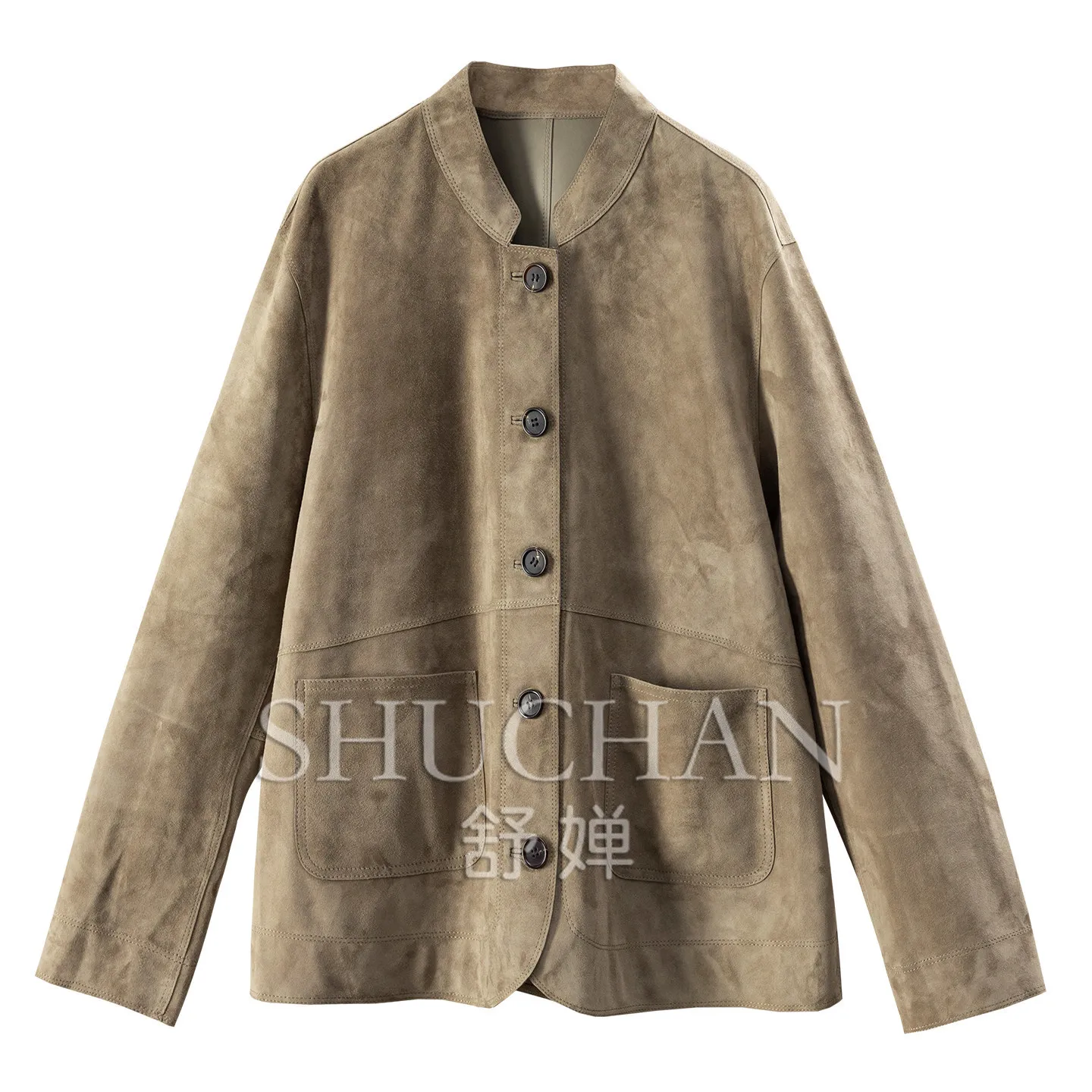Luxury Double Border, Low-key Luxury G Loose Double-sided Wear Cashmere Jacket Women 92M0