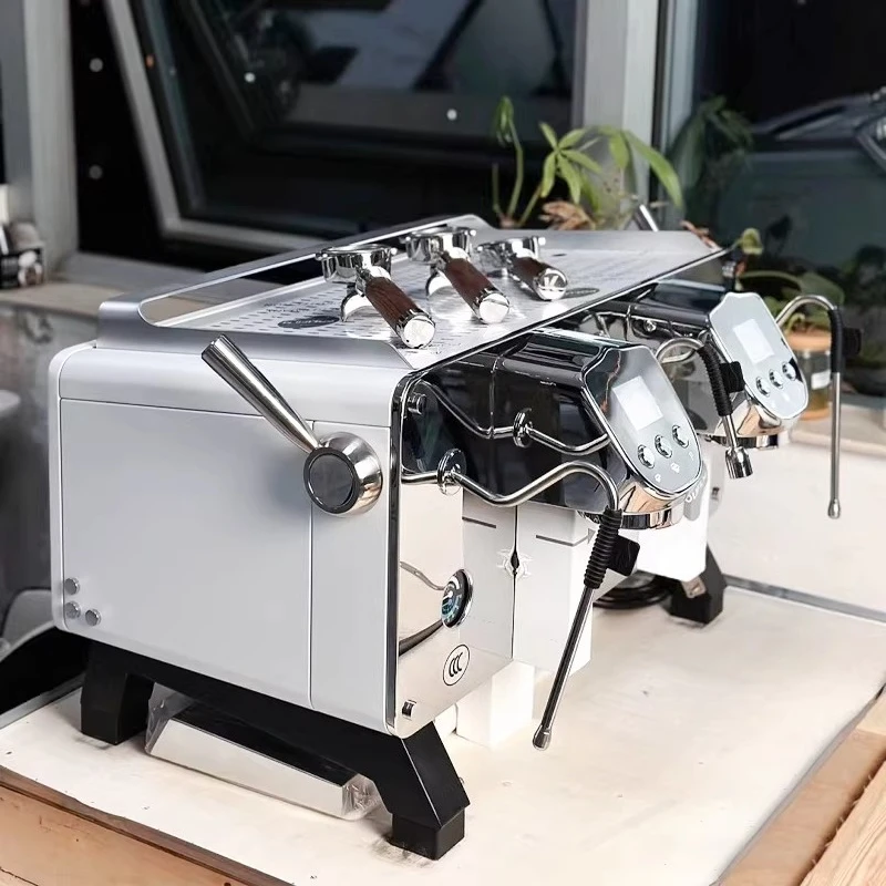 Semi-automatic single-head commercial coffee machine pre-soaking function PID system E61 brew head