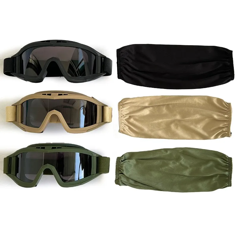 Military-Grade Tactical Goggles - Windproof & Ballistic Shooting Glasses for Airsoft & Outdoor Combat