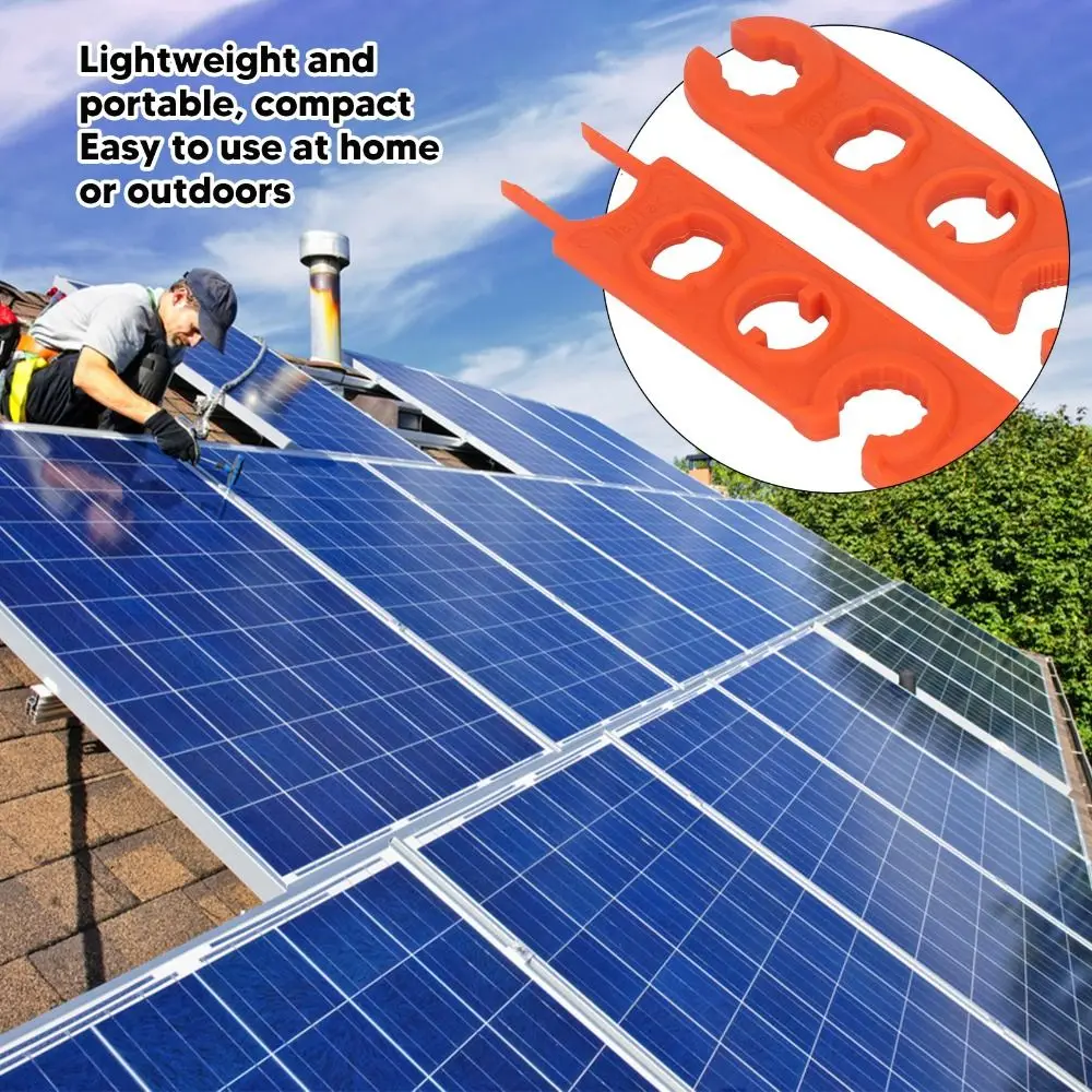 

2pair Removal Solar Wrench Installation Orange black Photovoltaic Connector Wrench Composite plastic material Wrench Set