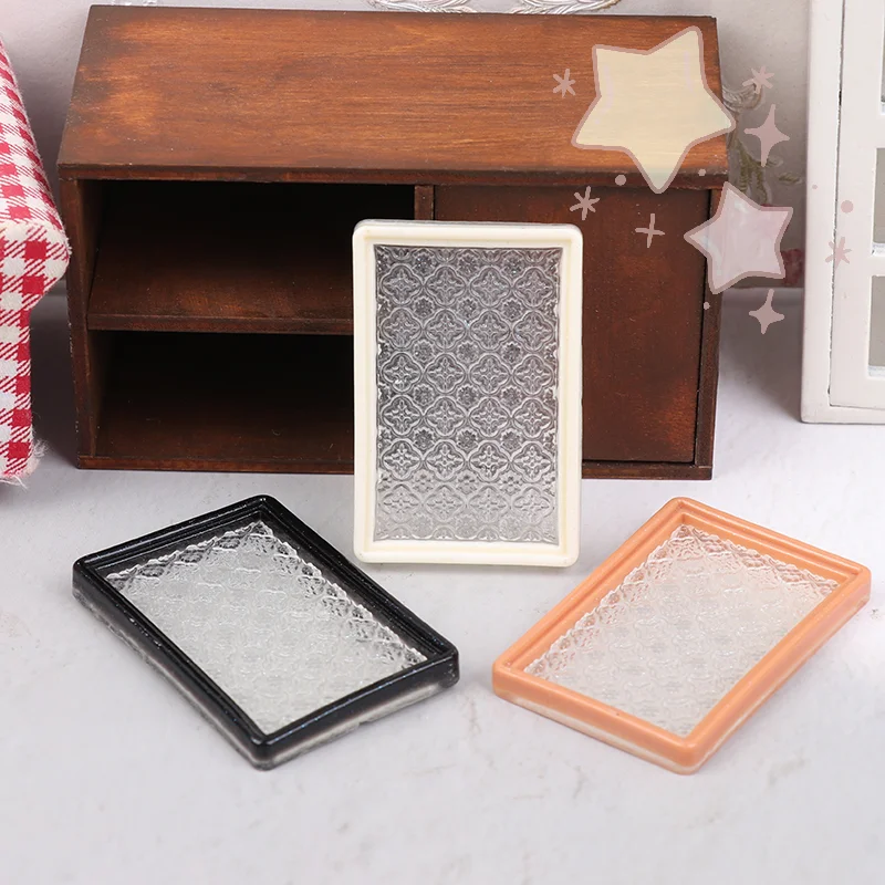 1/12 Dollhouse Simulation Candle On Tray Model For Living Room Bedroom Doll House Mini Furniture Decor Ornaments