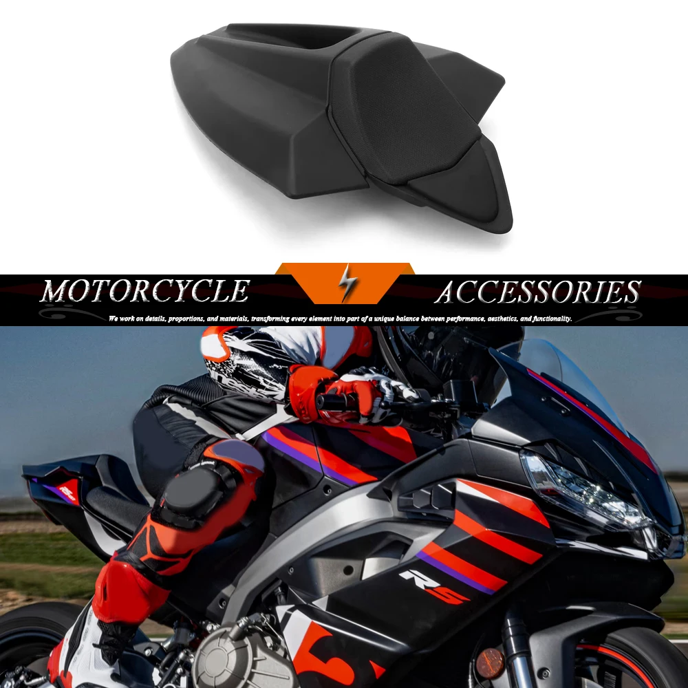 

For Aprilia RS457 rs457 RS 457 2024 2025 Motorcycle Accessories Passenger Pillion Rear Seat Cover Cowl Solo Cowl