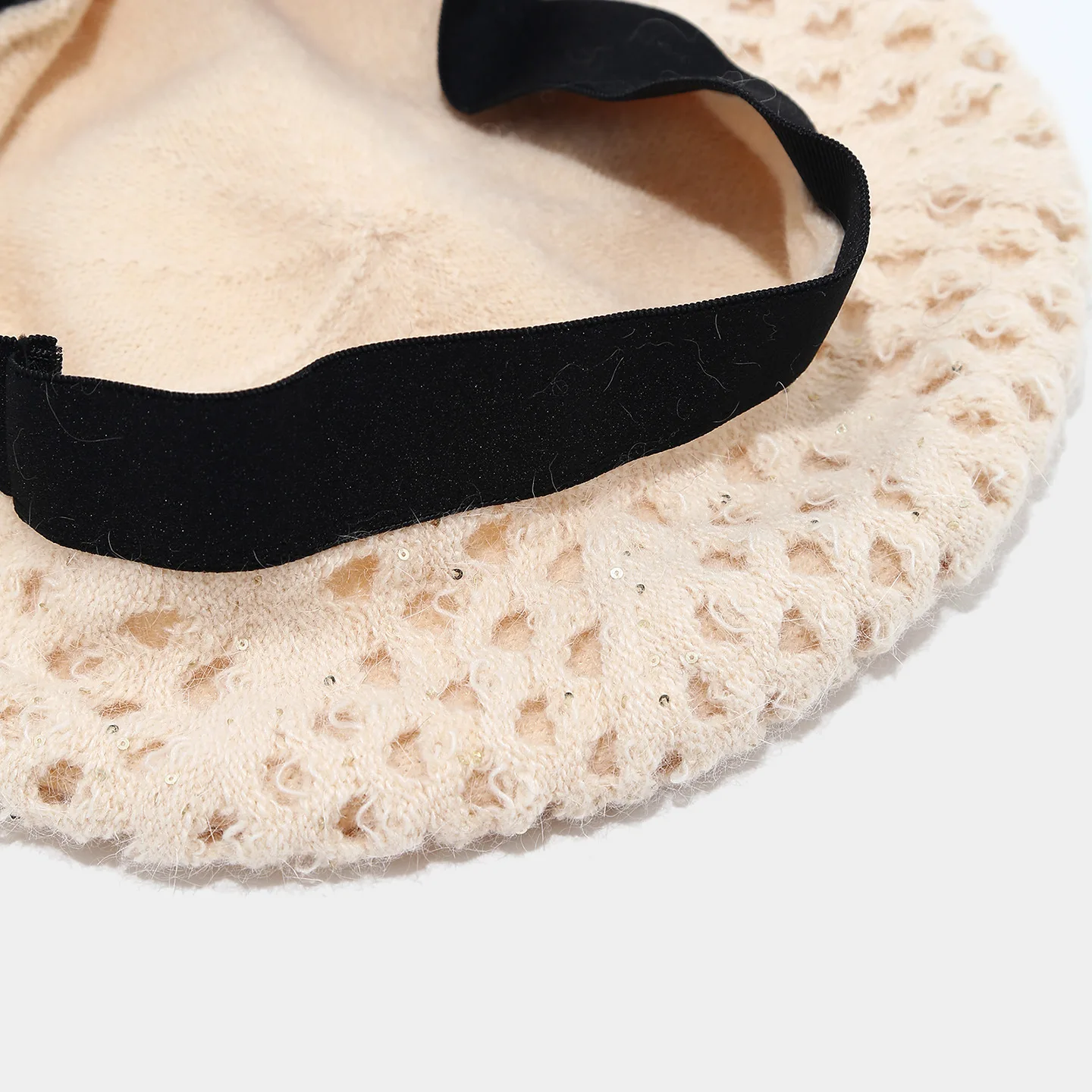Topi Beret Rajut Berongga Mode - Beret French Wool ulasan dan harga
