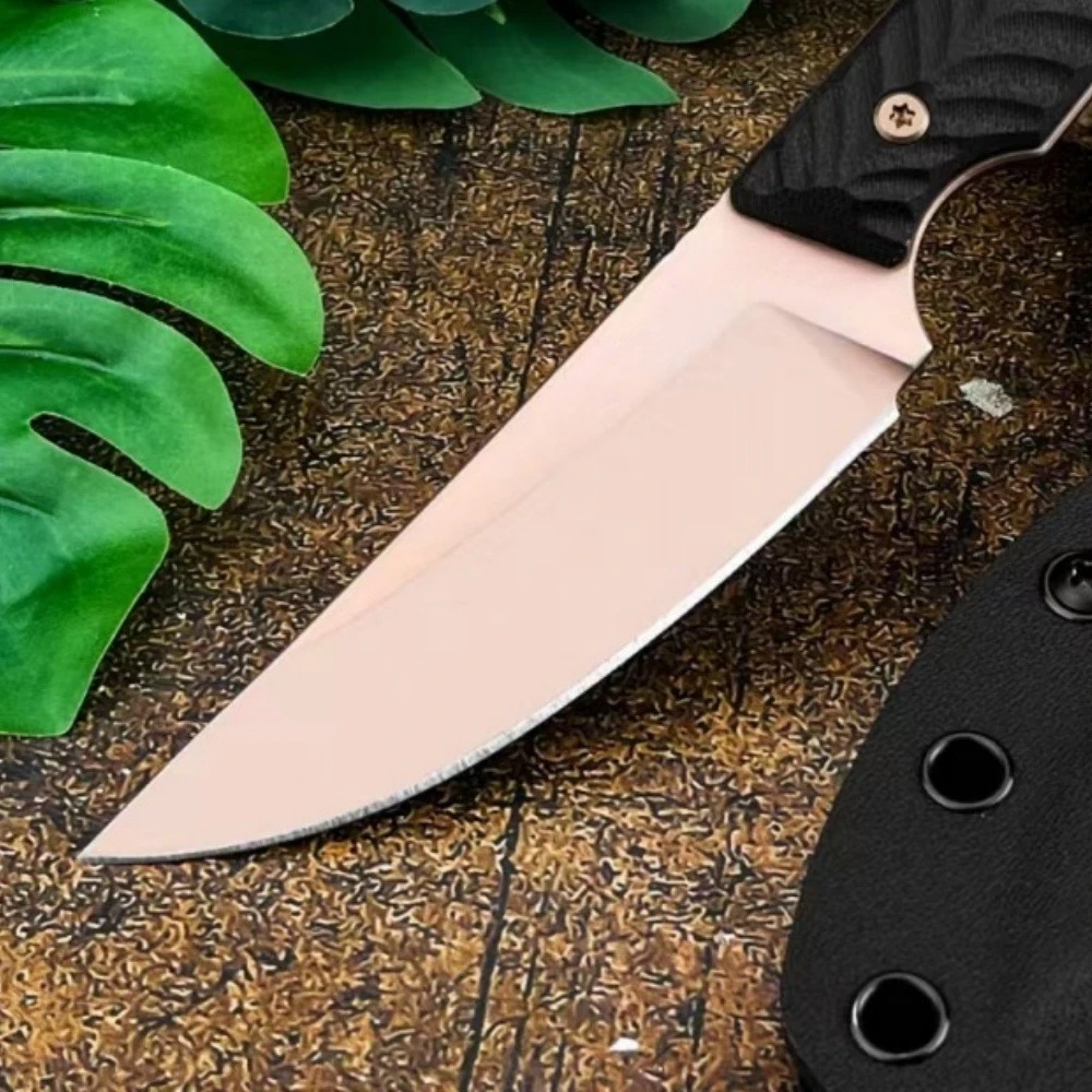 Cuchillo Recto Portátil para P - Camping Cooking Knife With Sheath reseña y precio