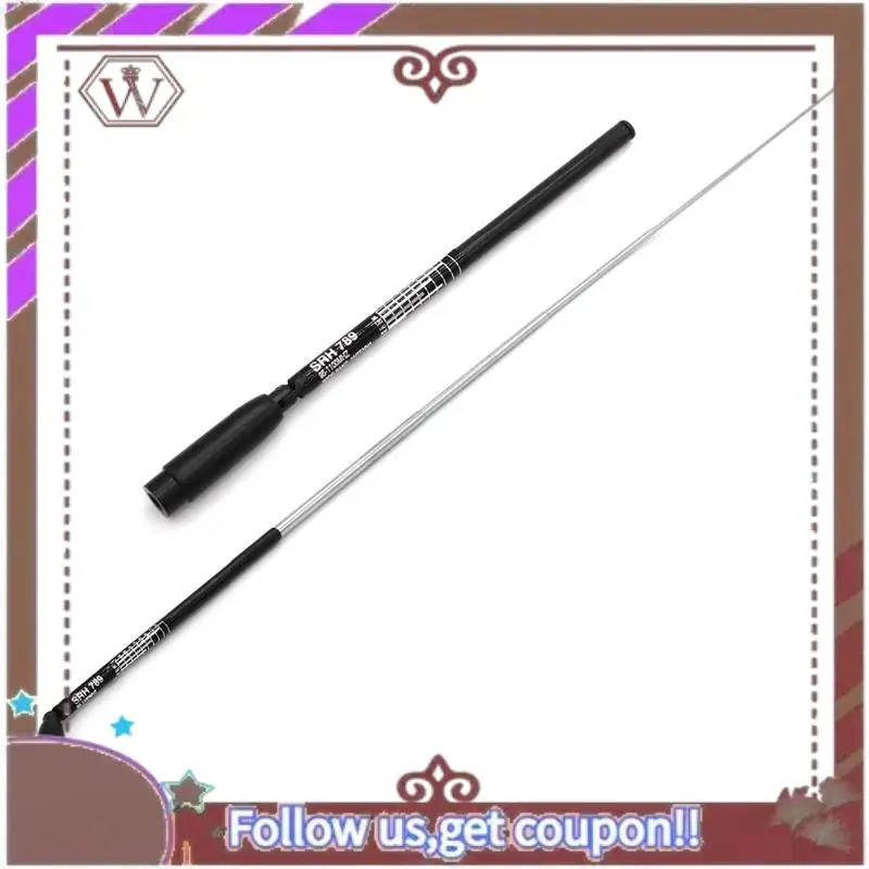 Latest 3X SRH789 SMA Male 95-1100Mhz Foldable Telescopic Antenna