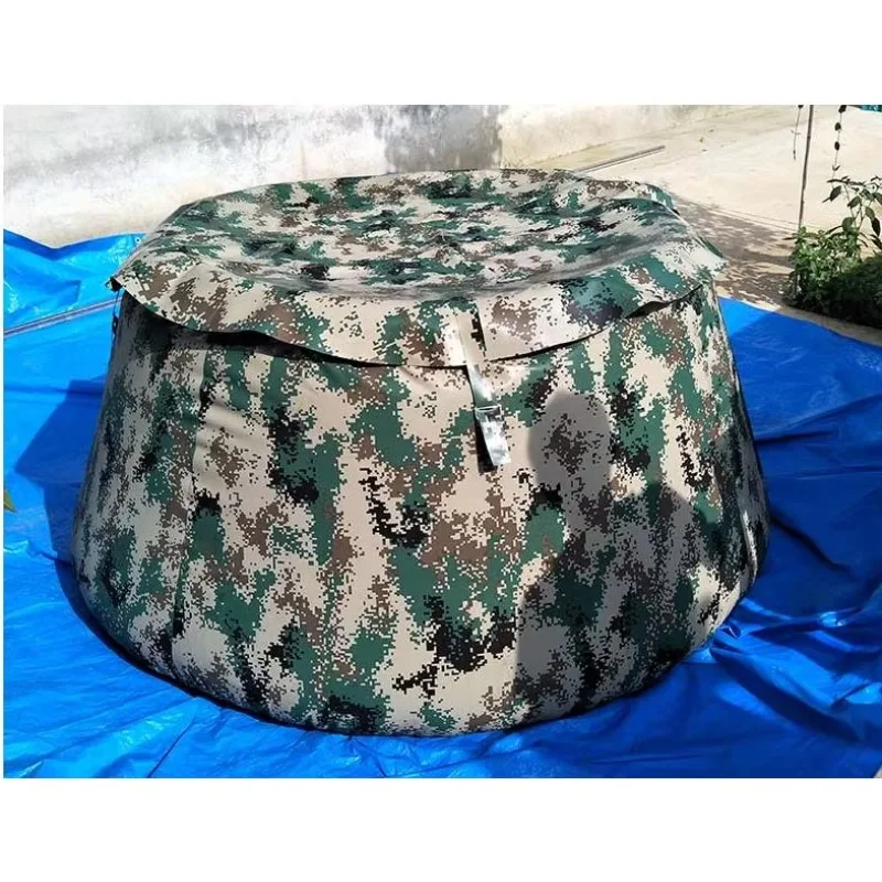 Ex-factory price durable PVC water tank for water treatment machinery, ex-factory price, onion shape, openable design