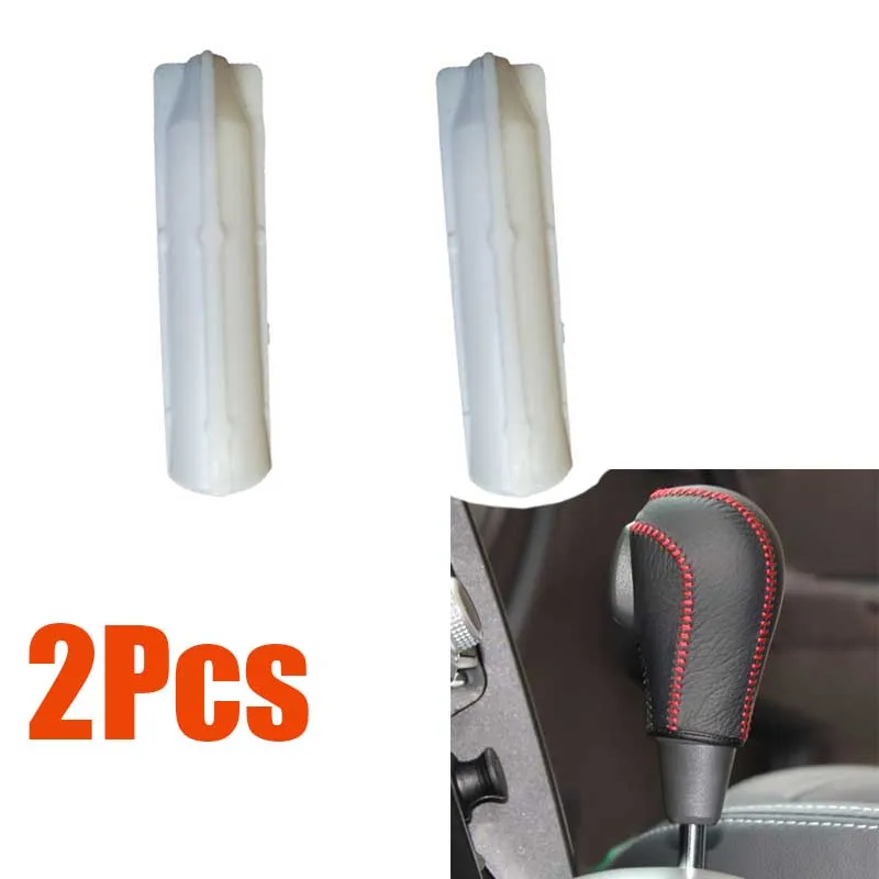 

2Pc Gear Shift Knob Sleeve Adapter Lever For Renault Megane Scenic Clio Lutecia Laguna Logan Duster Nissan Terrano NV250